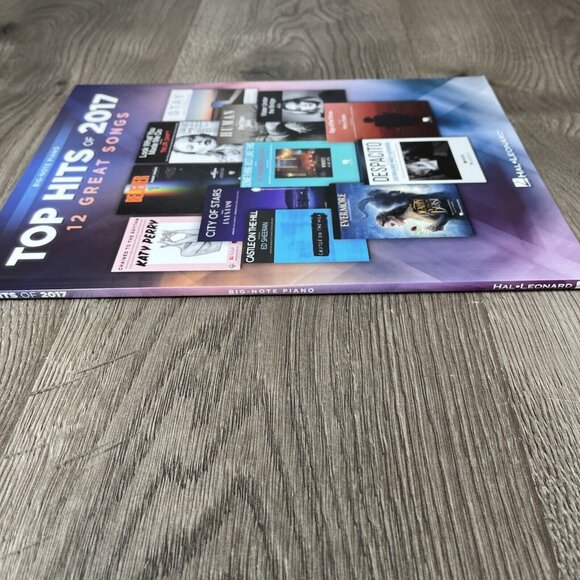 Top Hits of 2017  Big-Note Piano 12 Great Songs Hal Leonard - Picture 4 of 5